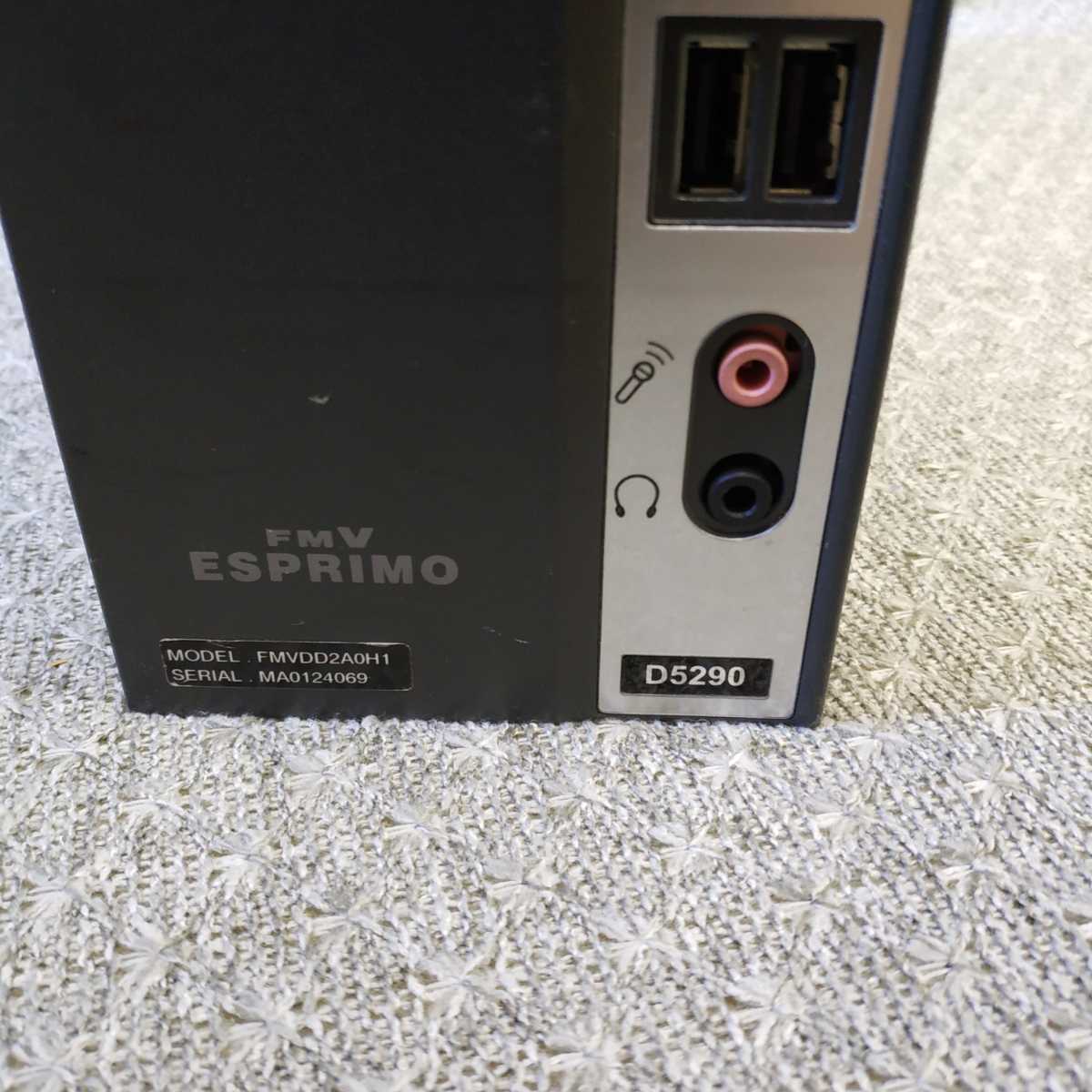 Windows XP,Vista,7 OS選択可 富士通 ESPRIMO FMV-D5290 Core 2 Duo E7500,メモリ4GB,HDD160GB,PS/2,シリアル,パラレルポート,リカバリ作成の画像5