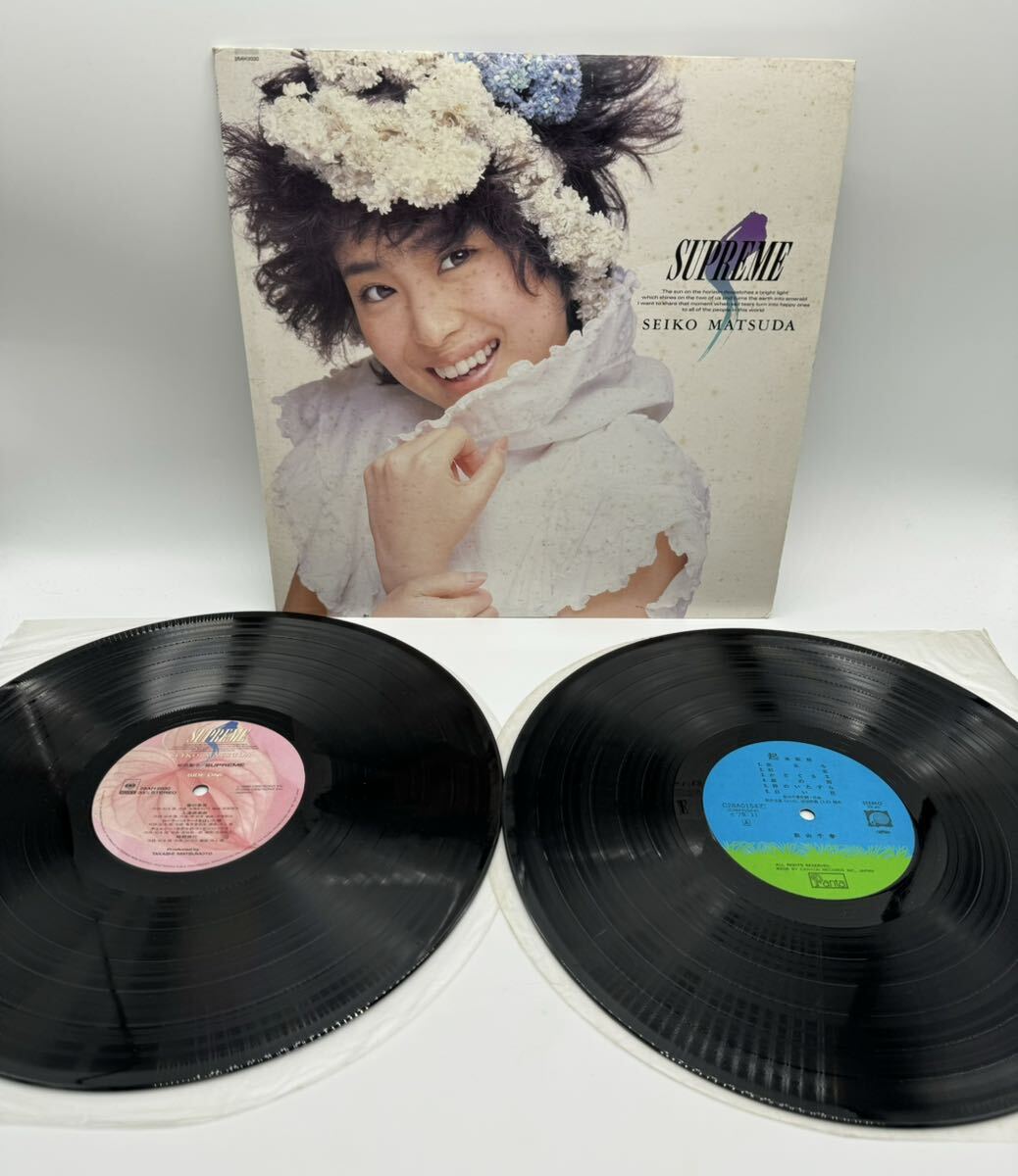 レコードLP 現状品 / 松田聖子 / SUPREME / 28AH2030（管理No.6）_画像1