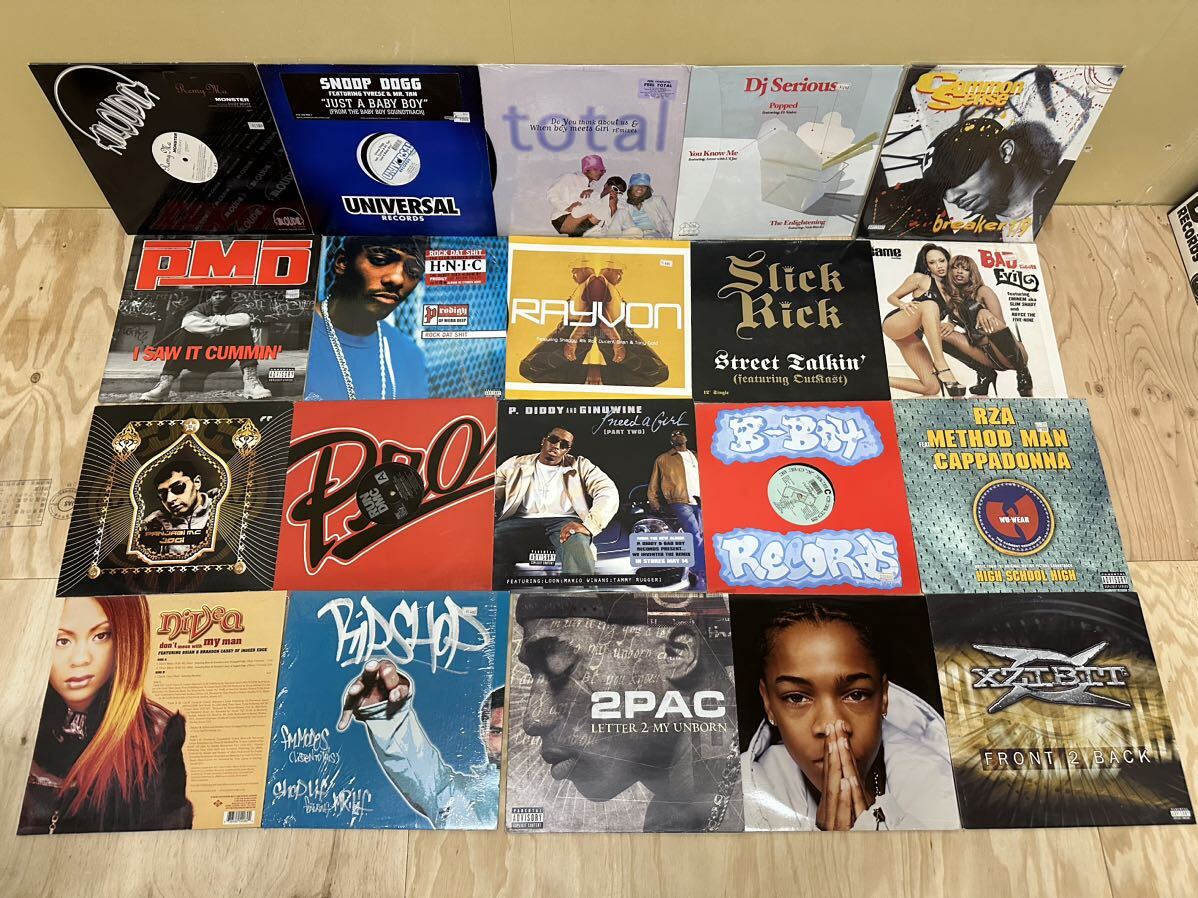 レコード HipHop LP まとめ売り 200点 12インチ / ヒップホップ （管理No.1）の画像3