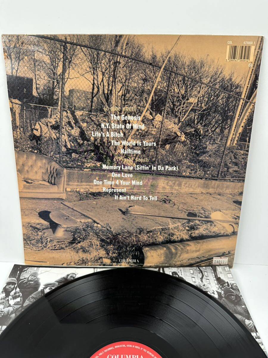 レコード LP Nas - Illmatic 475959 1 （管理No.5）の画像3