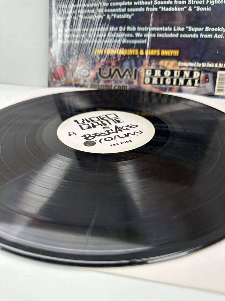 レコード LP DJ Rob & JS-1 / Video Game Breaks And Sound Effects Volume 1/ファミコン/声ネタ/バトルブレイクス （管理No.5）の画像5