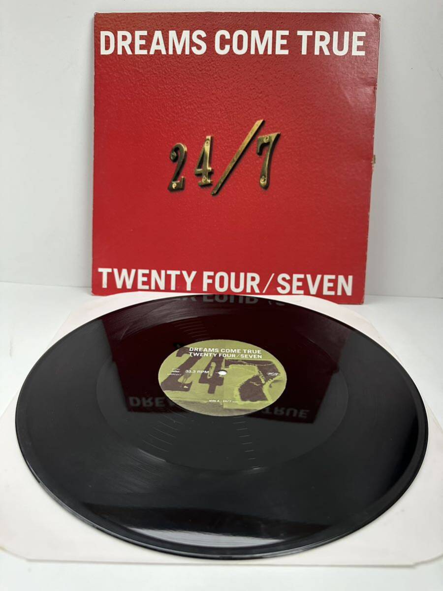 レコード LP ドリームズ・カム・トゥルー DREAMS COME TRUE [ 24/7 - TWENTY FOUR / SEVEN ] （管理No.5）の画像1