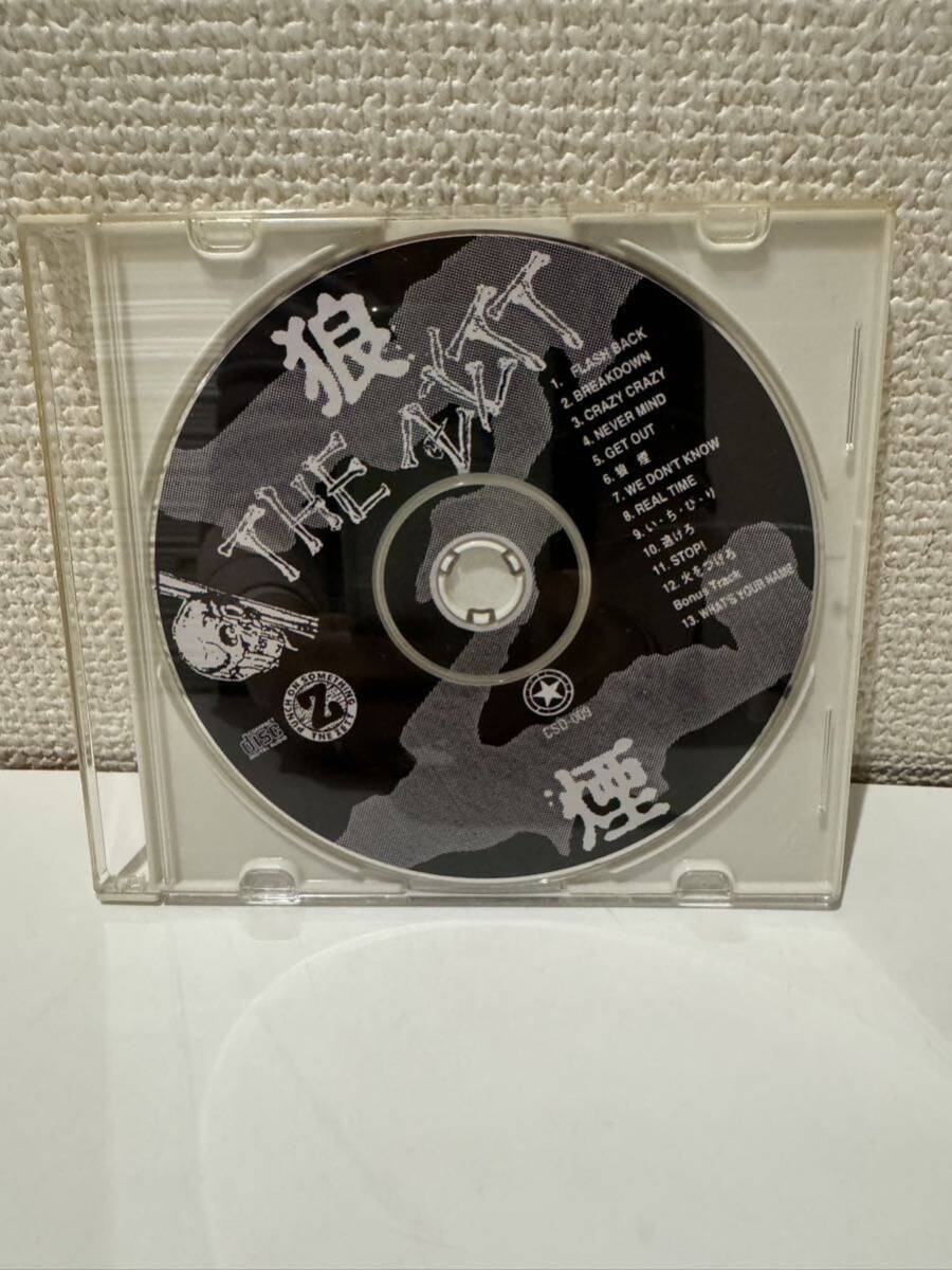 【未使用保管品】CD ザ・ゼット THE ZETT 狼煙 のろし ファーストアルバム 1st 日本のセックスピストルズ WOLF ウルフの画像5