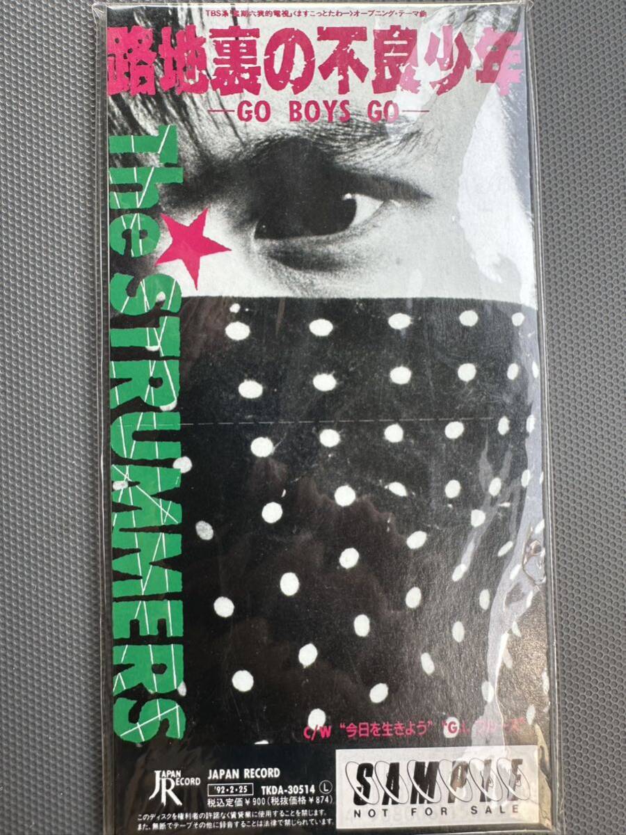  unopened [ unused storage goods ] sample goods ( not for sale ) CD THE STRUMMERS -stroke llama -z/. ground reverse side. defect boy GO BOYS GO! TKDA-30514 ( control No.103)