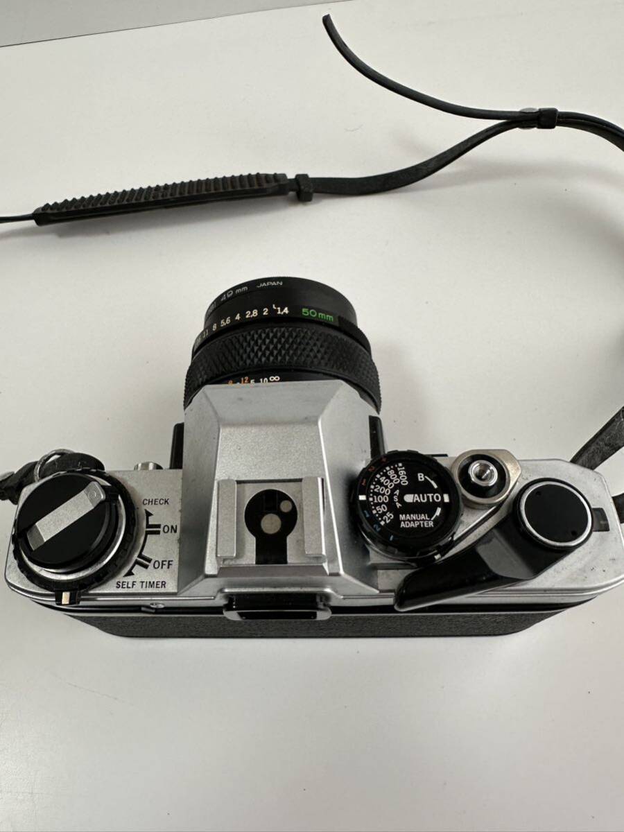 OLYMPUS オリンパス 一眼レフ フィルムカメラ OM10 OM-SYSTEM ZUIKO MC AUTO-S 1:1.4 f=50mm Kenko SKYLIGHT 1B 49mm の画像6