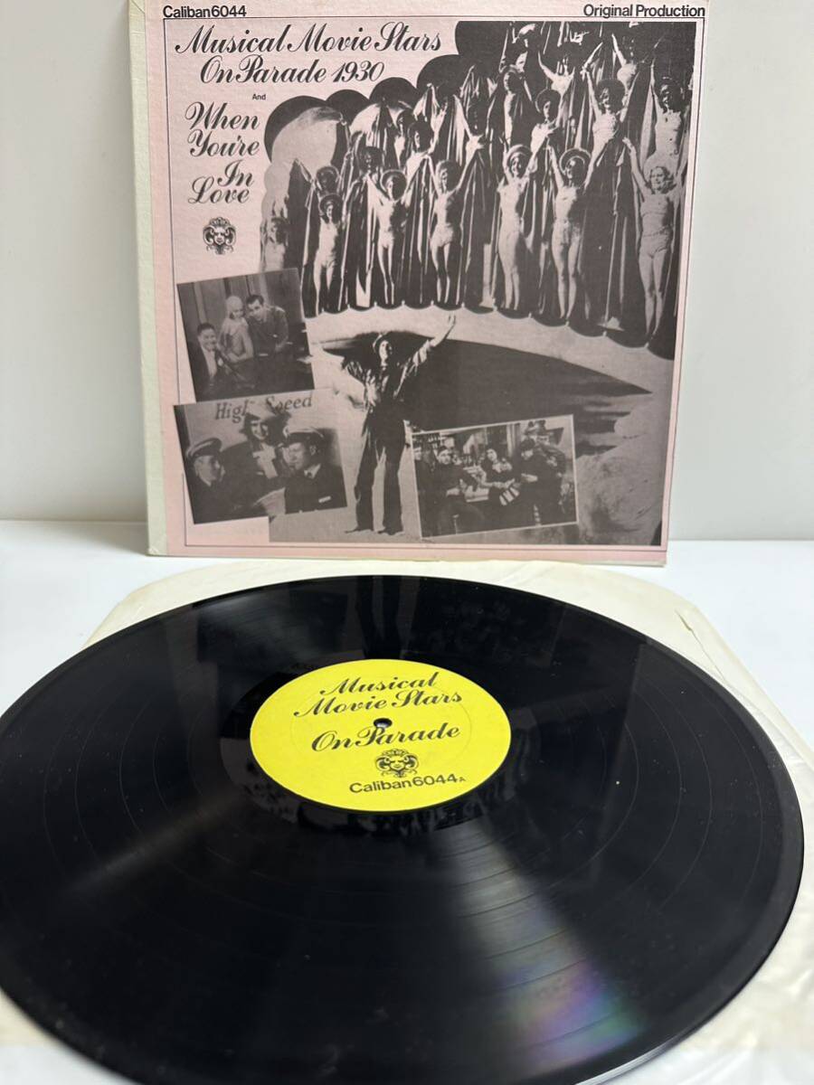 レコード LP musical movie stars on parade 1930ミュージカル 映画 スターオンパレード 1930/When You're In Love （管理No.11） _画像1