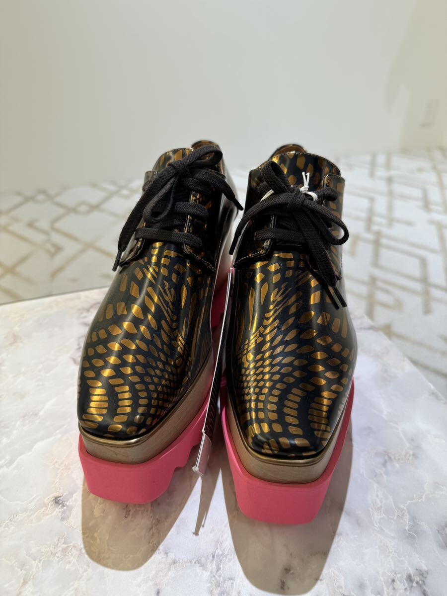 【STELLA McCARTNEY】ELYSE MIRROR OLD GOLD_画像2