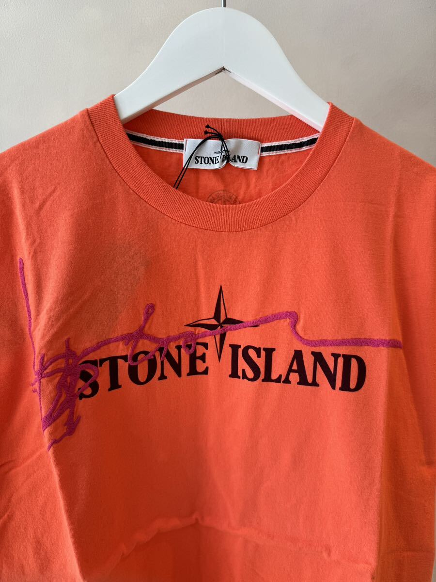 【STONE ISLAND】LOGO T-SHIRTの画像3