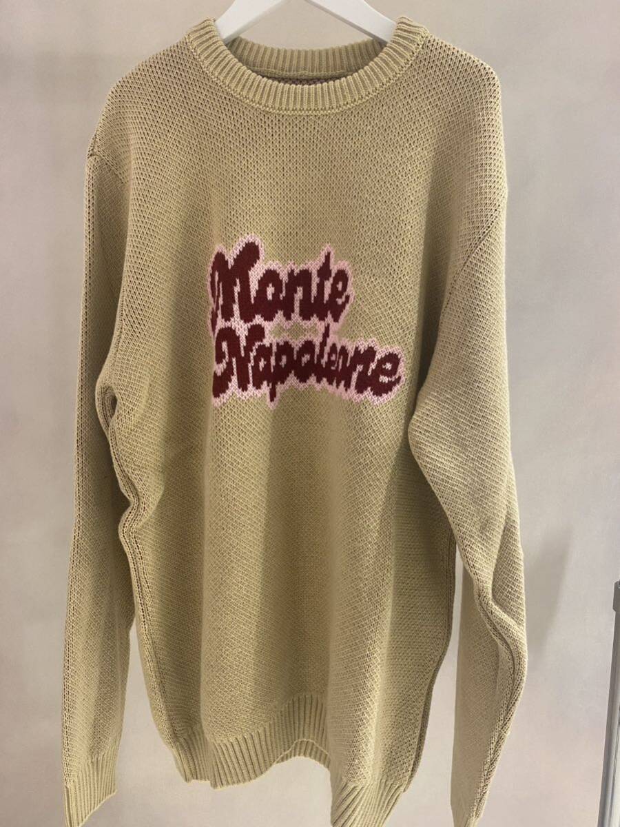 【Family First】Monte Napoleone Sweater BEIGEの画像1