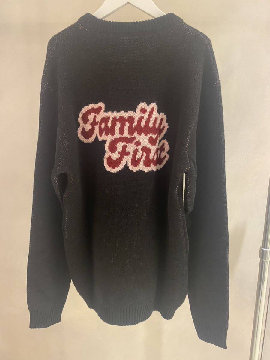 【Family First】Monte Napoleone Sweater BLACK_画像3