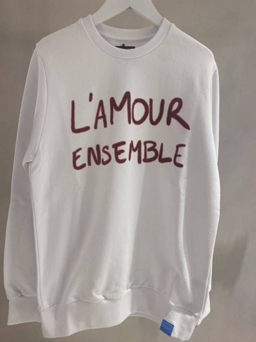 【Maison Honore】Sweat shirt Whiteの画像1