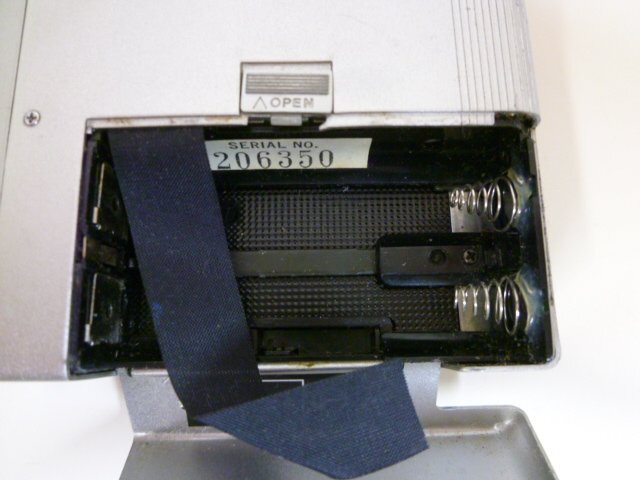 TSA-01218-03 SONY ソニー CASSETTE CORDER カセットコーダー TCM-100 ※ジャンク品_画像9