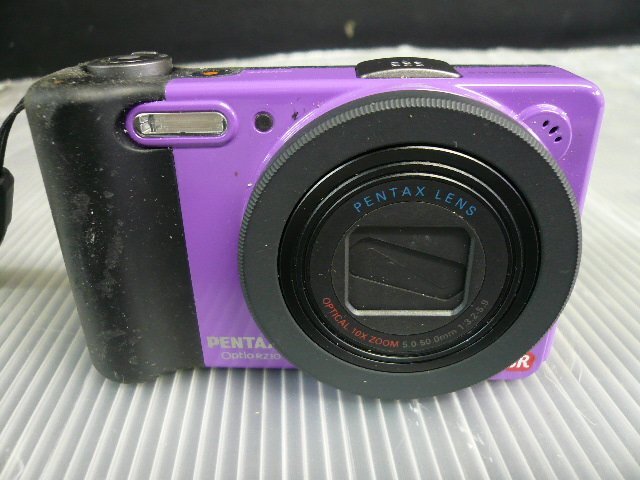 TSA-01219-03 デジタルカメラ PENTAX ペンタックス Optio RZ10 パープル 紫_画像2