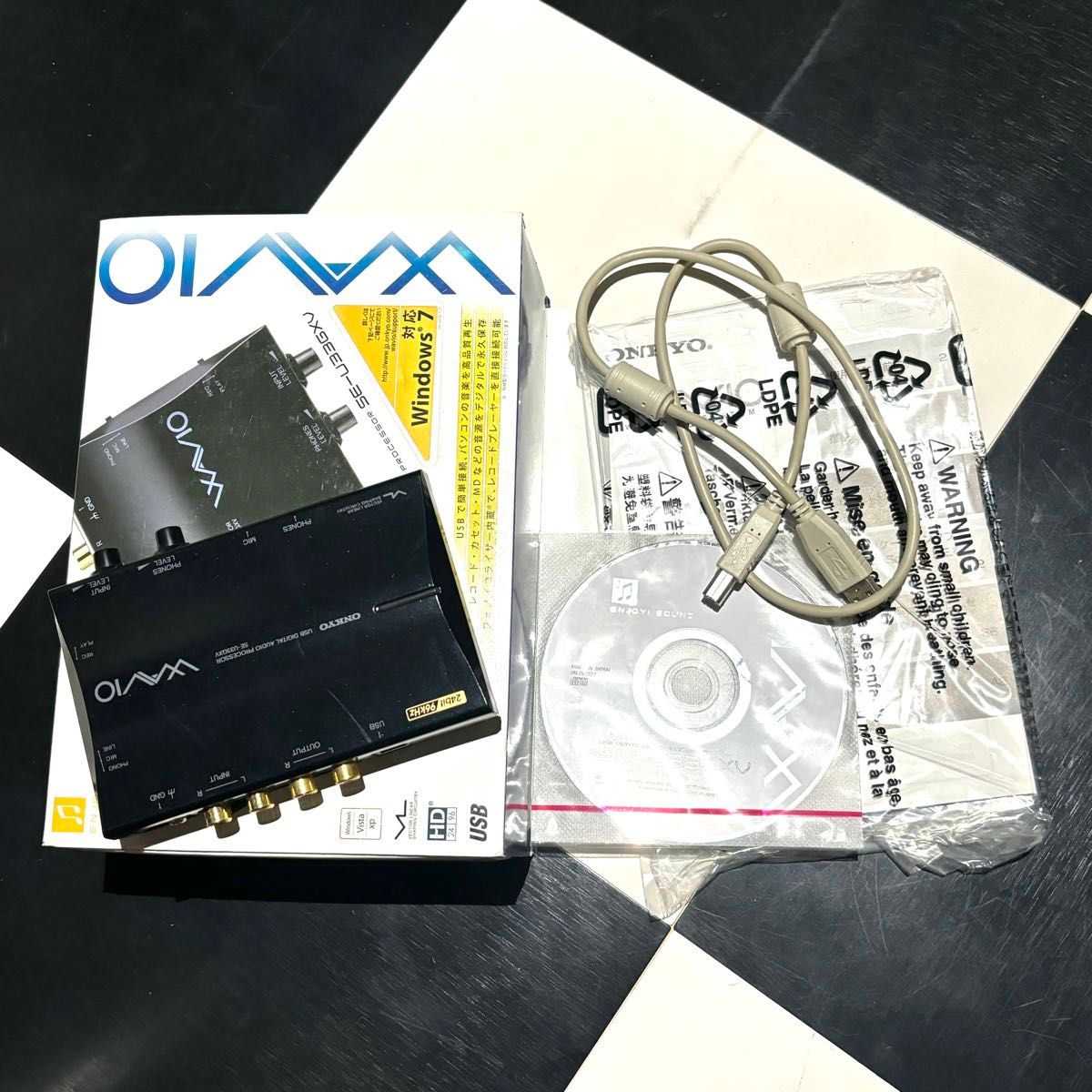 動作未確認 ONKYO SE-U33GXV WAVIO USBデジタルオーディオプロセッサー オンキョー