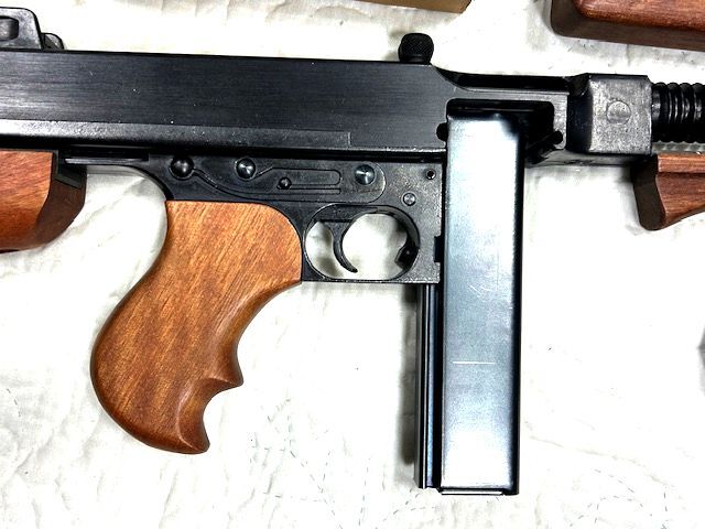 未発火★MGC★THOMPSON トンプソン M1921 ドラムマガジン CPカート仕様/SMG刻印/金属製/モデルガン/美品 _画像4