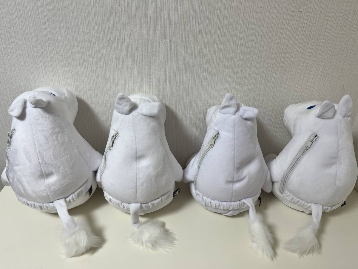 ムーミン MOOMIN ぬいぐるみ 楽しいムーミン一家 ホワイトぬいぐるみ 人形 まとめ売り 大量