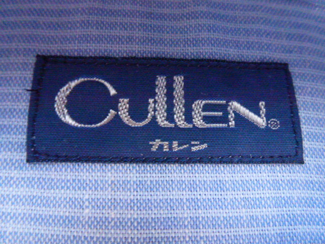 未使用 半袖 ワイシャツ Cullen サイズA形  首サイズ ４１ 麻 さわやかタッチの画像4