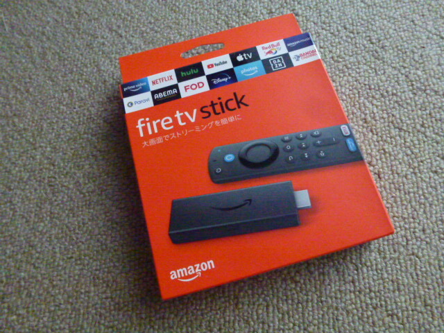 Fire TV Stick アマゾン ファイヤー TV スティック Alexa対応音声認識リモコン(第3世代)_画像1