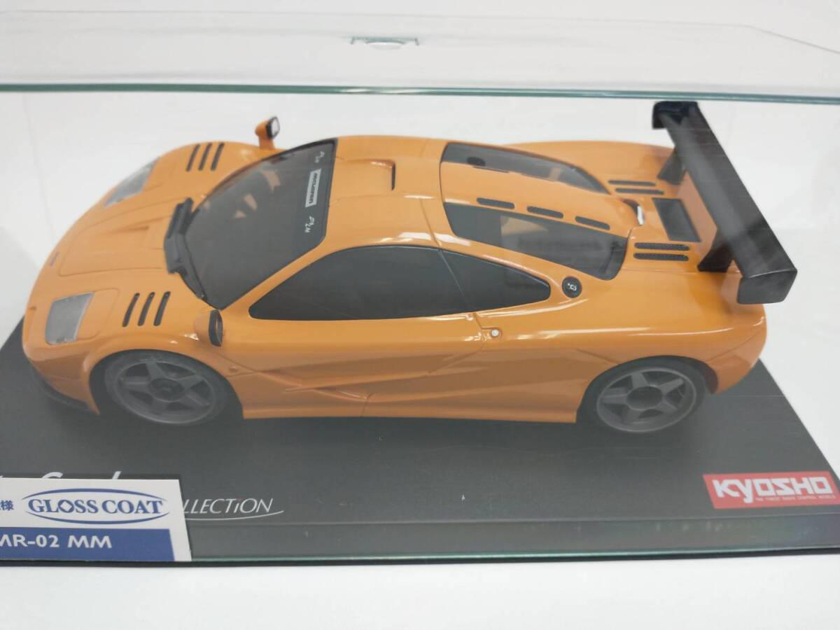 H240423 Kyosho Mini-Z MINI-Z McLAREN F1 LM orange корпус Mini-Z Racer серии радиоконтроллер RC машина KYOSHO авто шкала машина 