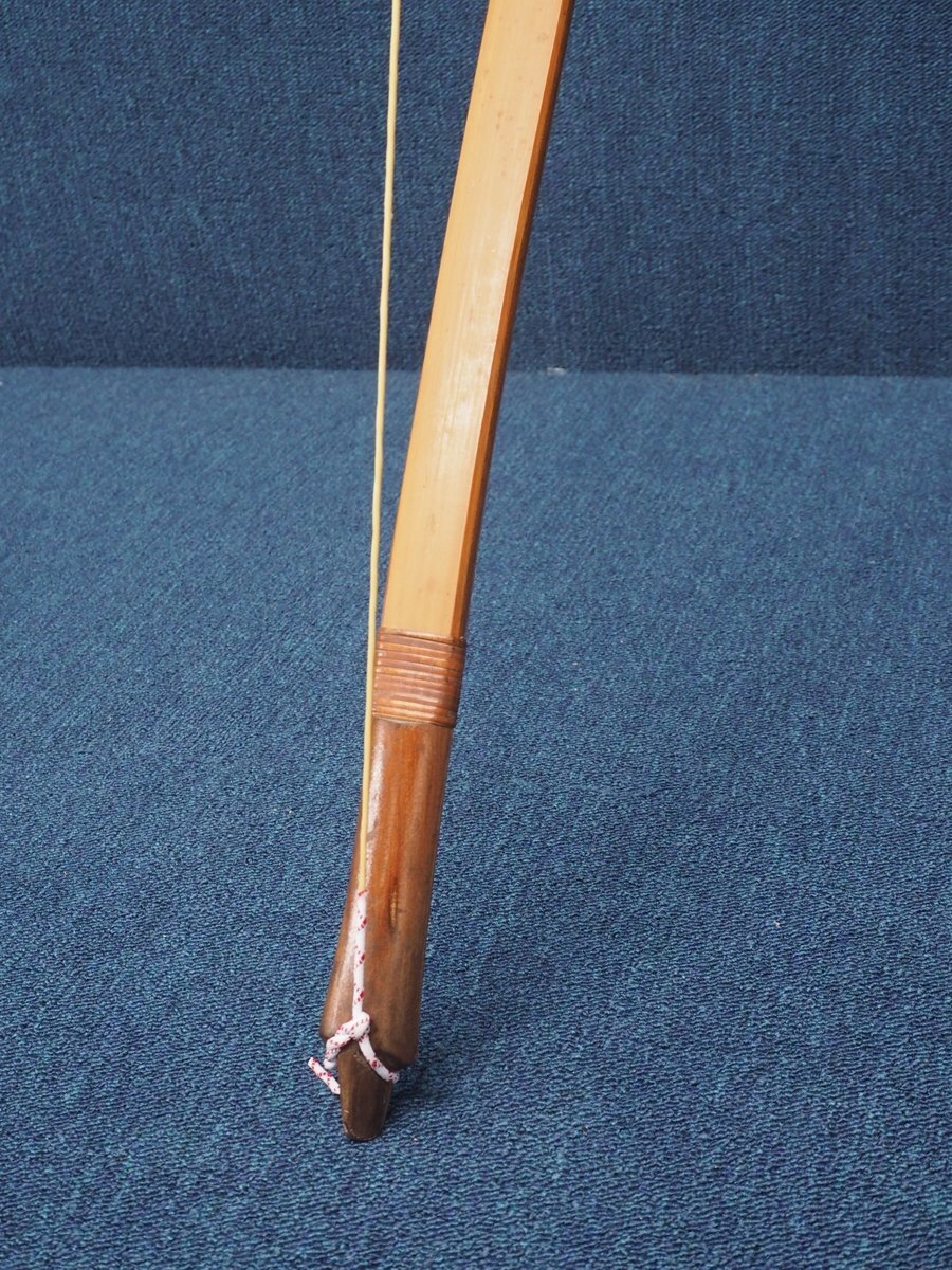 [. deer .][ less .] 9270 bamboo bow average size compound bonding 13.0kg 525g archery bow . armor budo Zaimei 