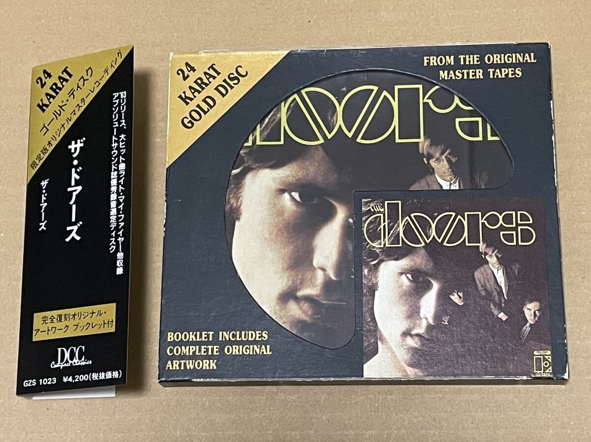  включая доставку The Doors - The * дверь z24KARAT GOLD CD / obi * slip с футляром зарубежная запись внутренняя спецификация / GZS1023