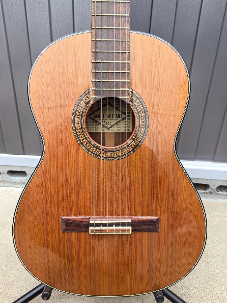 ECOLE GUITARE エコールギター EL600 クラシックギター 現状販売の画像3