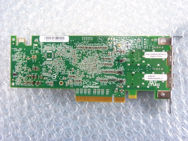 1PRE // IBM 49Y7952 デュアルポート10Gb SFP+ DUAL / Emulex OCE11102 / 80mmブラケット // IBM System x3550 M3 取外 //在庫2_画像7