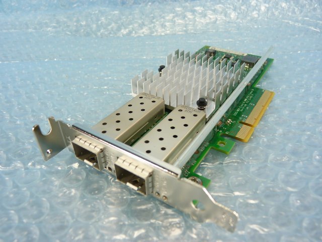 1ONP // Dell 0942V6(943V6) Intel X520 Dual Port 10Gb Ethernet Adapter SFP+ 80mmブラケット // Dell PowerEdge R430 取外 //在庫1_画像1