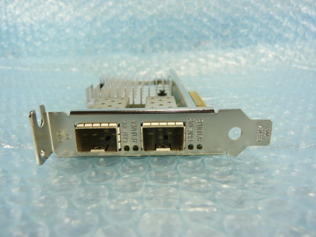 1ONP // Dell 0942V6(943V6) Intel X520 Dual Port 10Gb Ethernet Adapter SFP+ 80mmブラケット // Dell PowerEdge R430 取外 //在庫1_画像3