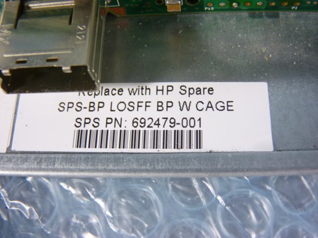 1PST // HP ProLiant DL360p Gen8 の ハードディスク(HDD)ストレージケージ 2.5インチ 10スロット / 692479-001 //在庫2_画像3