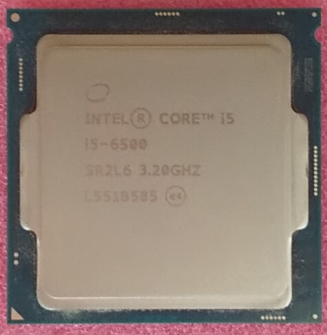 CPU 26個セット Intel Core i5-6500 SR2L6 i5 第6世代 プロセッサー 中古動作確認済 管理番号：C146_画像1