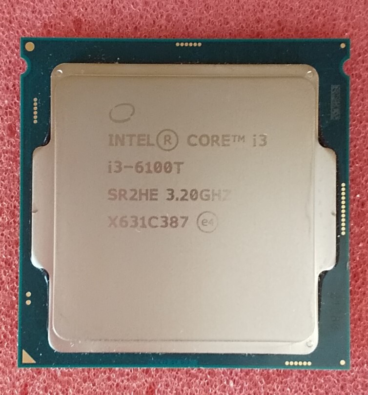 CPU 10個セット Intel Core i3-6100T SR2HE i3 第6世代 プロセッサー 管理番号：C141