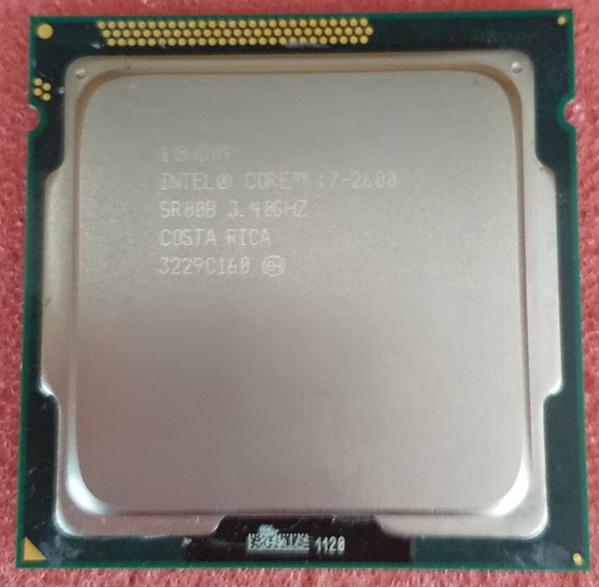 CPU 8個セット Intel Core i7-2600 i7 第2世代 プロセッサー 中古動作確認済 管理番号：C143