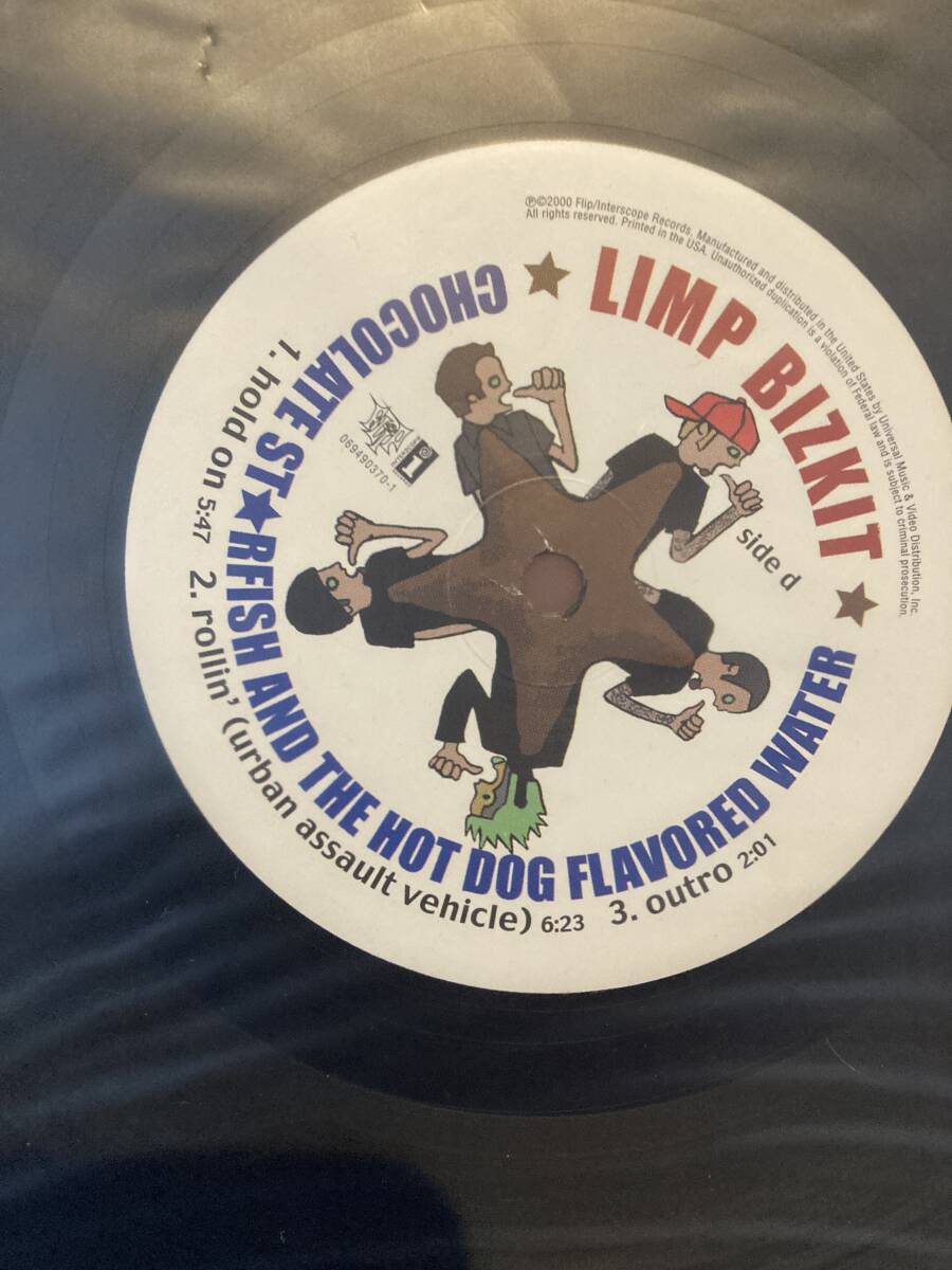 LIMP BIZKIT CHOCOLATE STARFISH & THE HOT DOG FLAVORED レコード アナログ の画像5