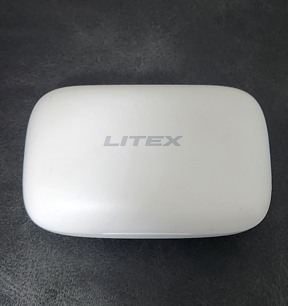 LITEX S19 イヤーカフ型ワイヤレスイヤホン　ホワイト ジャンク_画像1
