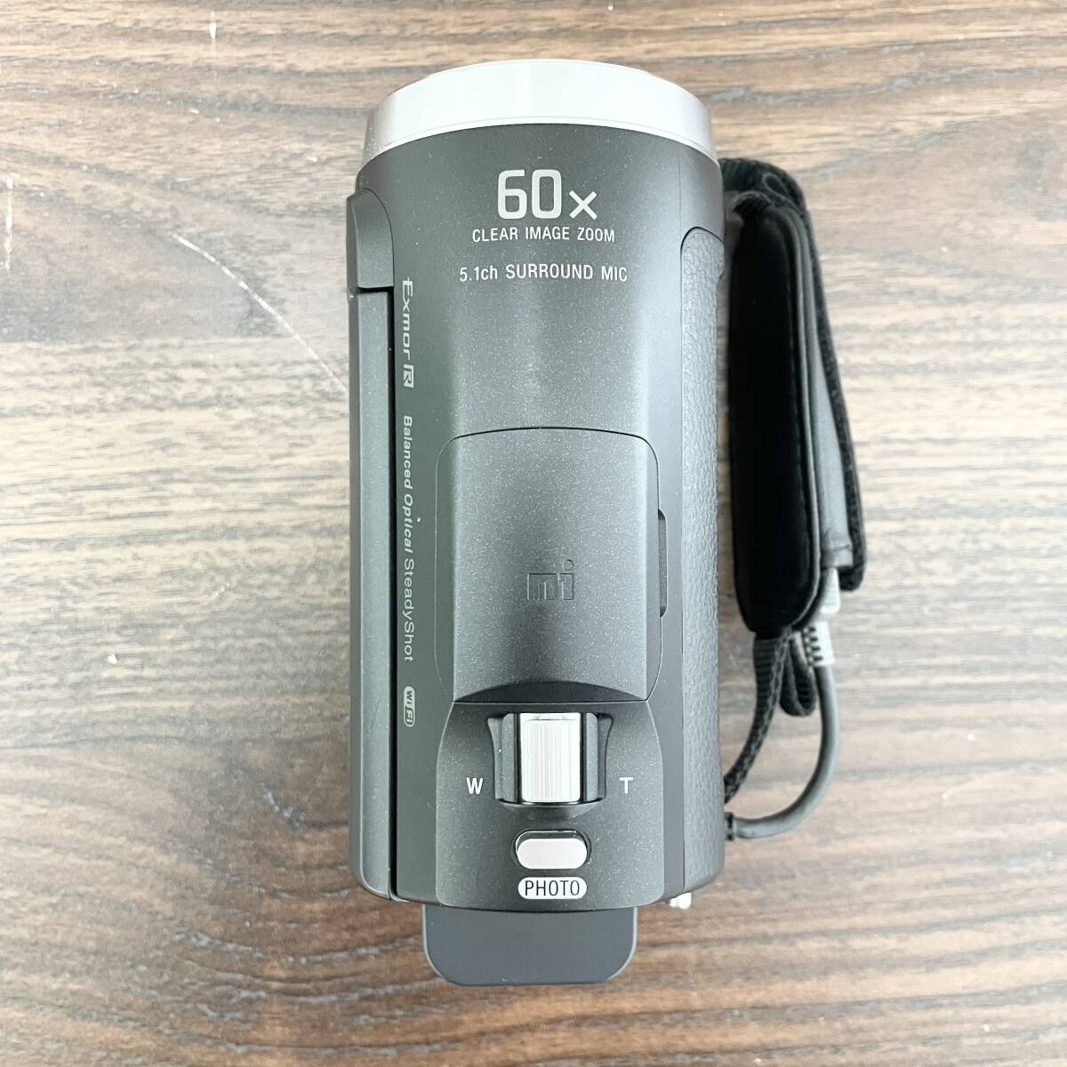★SONY Handycam HDR-CX675 ソニー ハンディカム バッテリー付 NP-FV50 空間光学手ブレ補正 ブラック 管5982の画像5