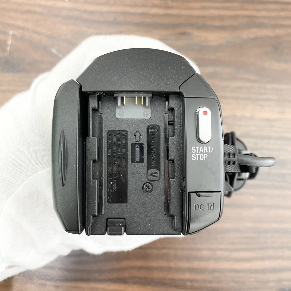 ★SONY Handycam HDR-CX675 ソニー ハンディカム バッテリー付 NP-FV50 空間光学手ブレ補正 ブラック 管5982の画像8