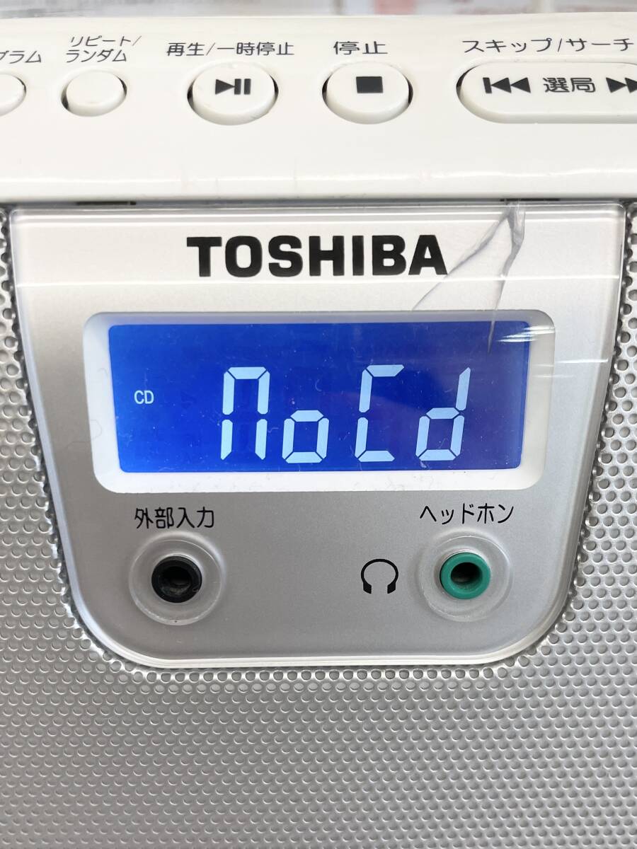 ★2点セット★TOSHIBA TY-CR11 CDラジオ DMM-1600 フィフティ ラジカセレコーダー 東芝 管61225836_画像6