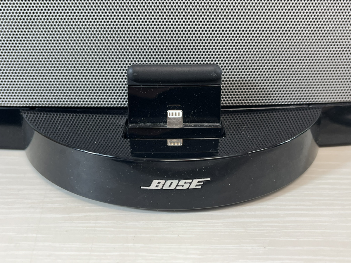 3499-03★動作確認済★Bose SoundDock ボーズ サウンド ドックスピーカー seriesIII　ブラック★_画像2