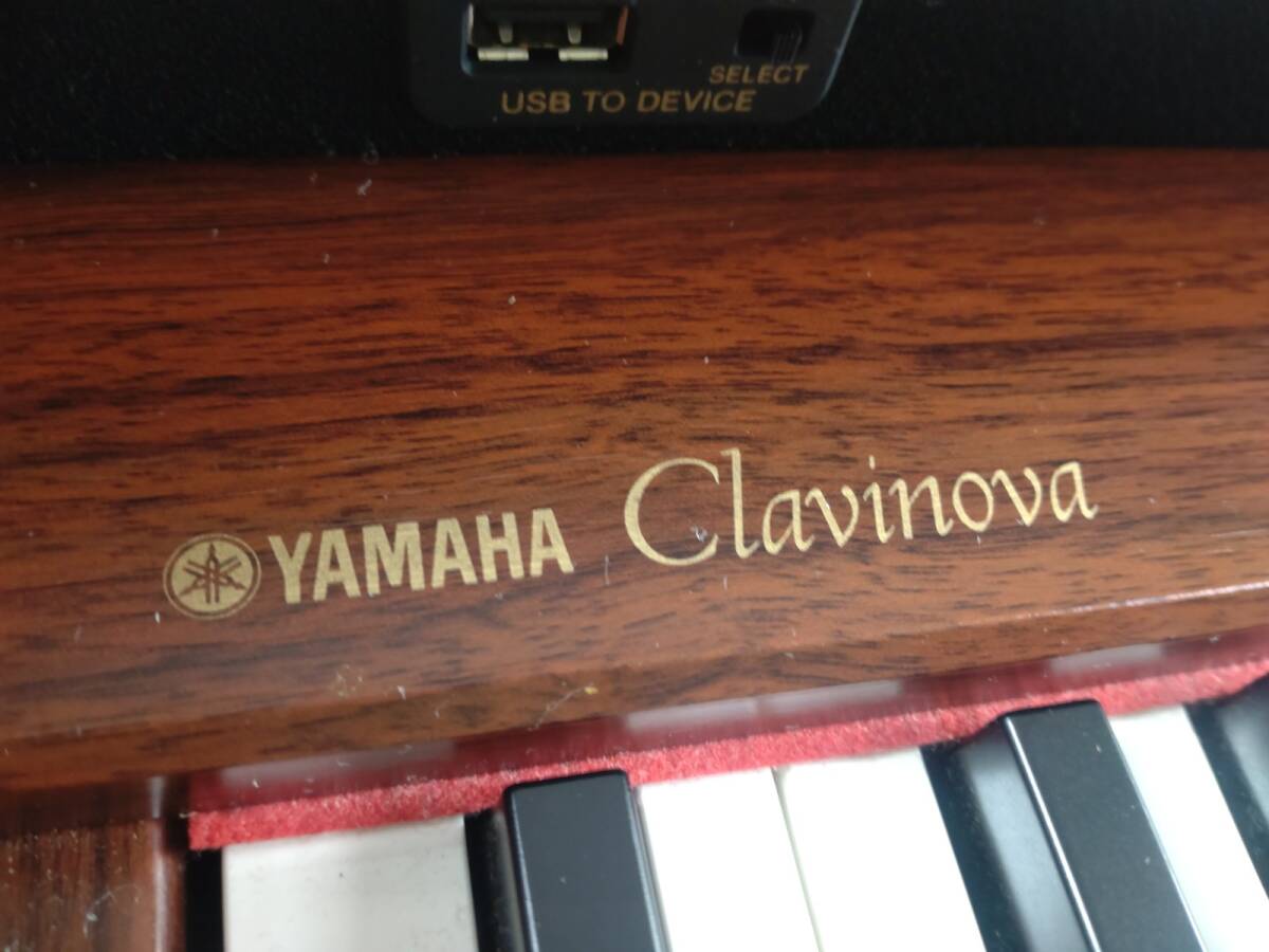 3710-02★直接引取限定★音出し確認済★2007年製 YAMAHAヤマハ Clavinovaクラビノーバ CLP-240M 電子ピアノ デジタルピアノ 高低イス付き の画像3