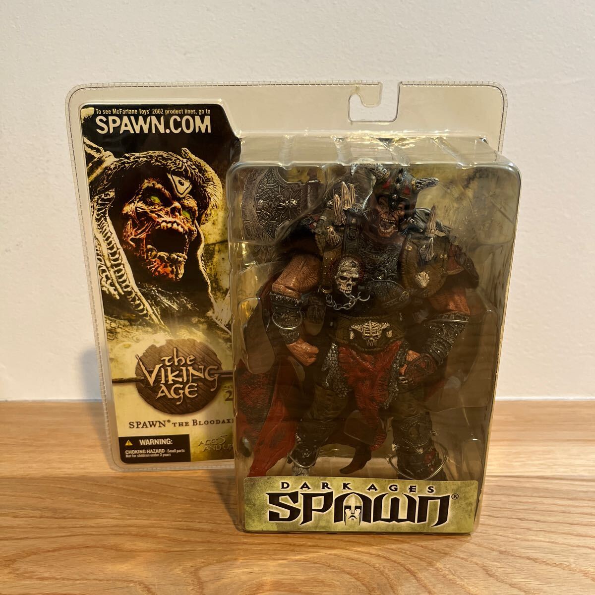 DARK AGES SPAWN/ The VIKING AGE серии 22 [SPAWN THE BLOODAXE] фигурка Spawn mak мех Len игрушки McFARLANETOYS