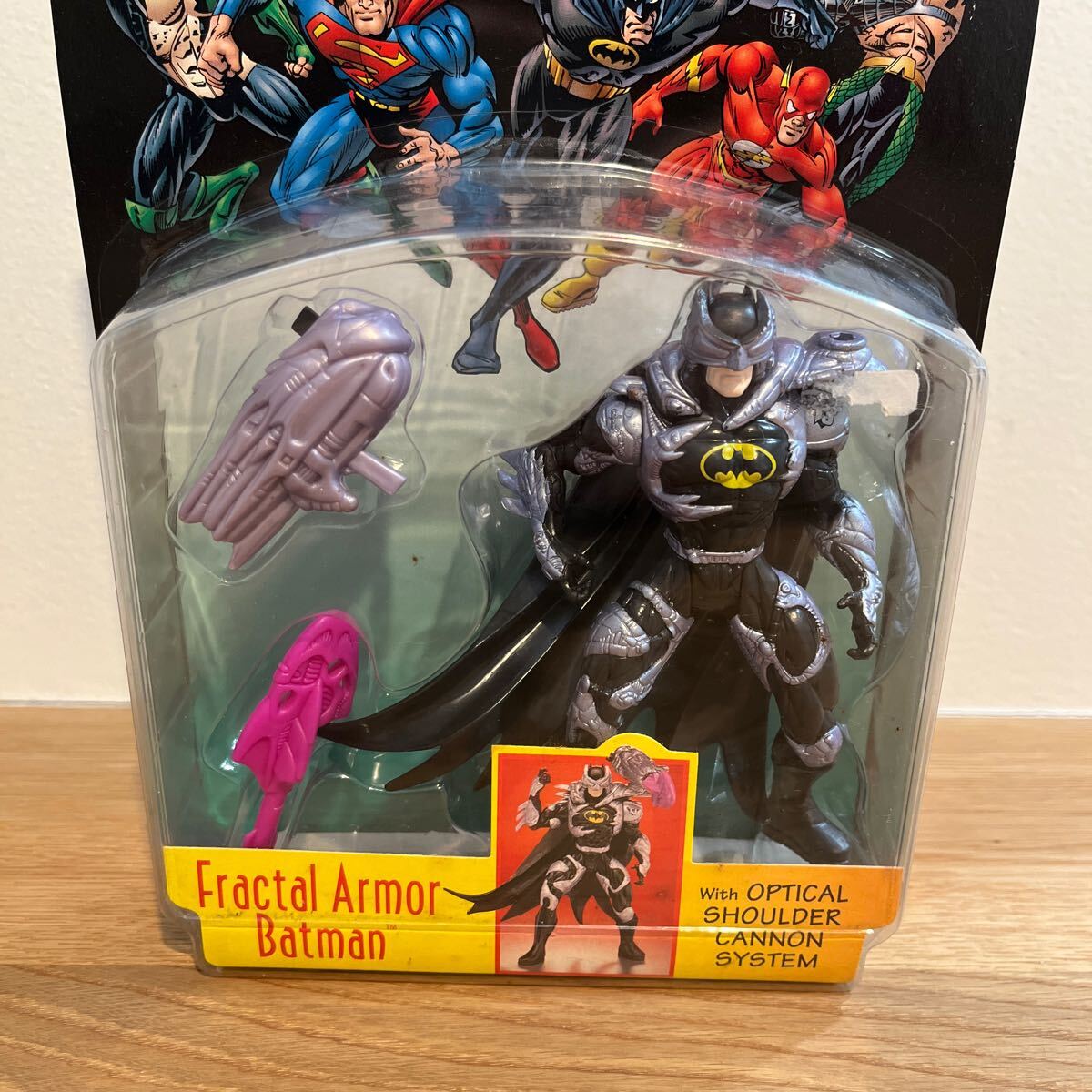 DC / TOTAL JUSTICE 【Fractal Armor Batman】フィギュア トータルジャスティス アメコミ バットマン Kenner ケナー の画像2