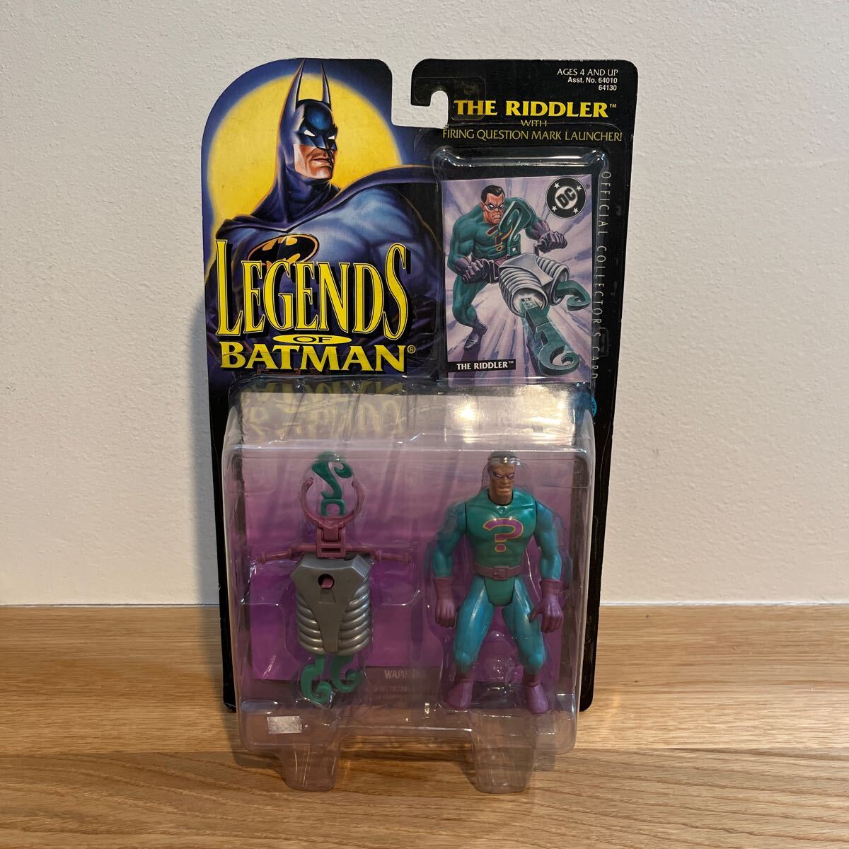 DC/ LEGENDS OF BATMAN【THE RIDDLER】フィギュア バットマン アメコミ ケナー Kenner 1995年の画像1