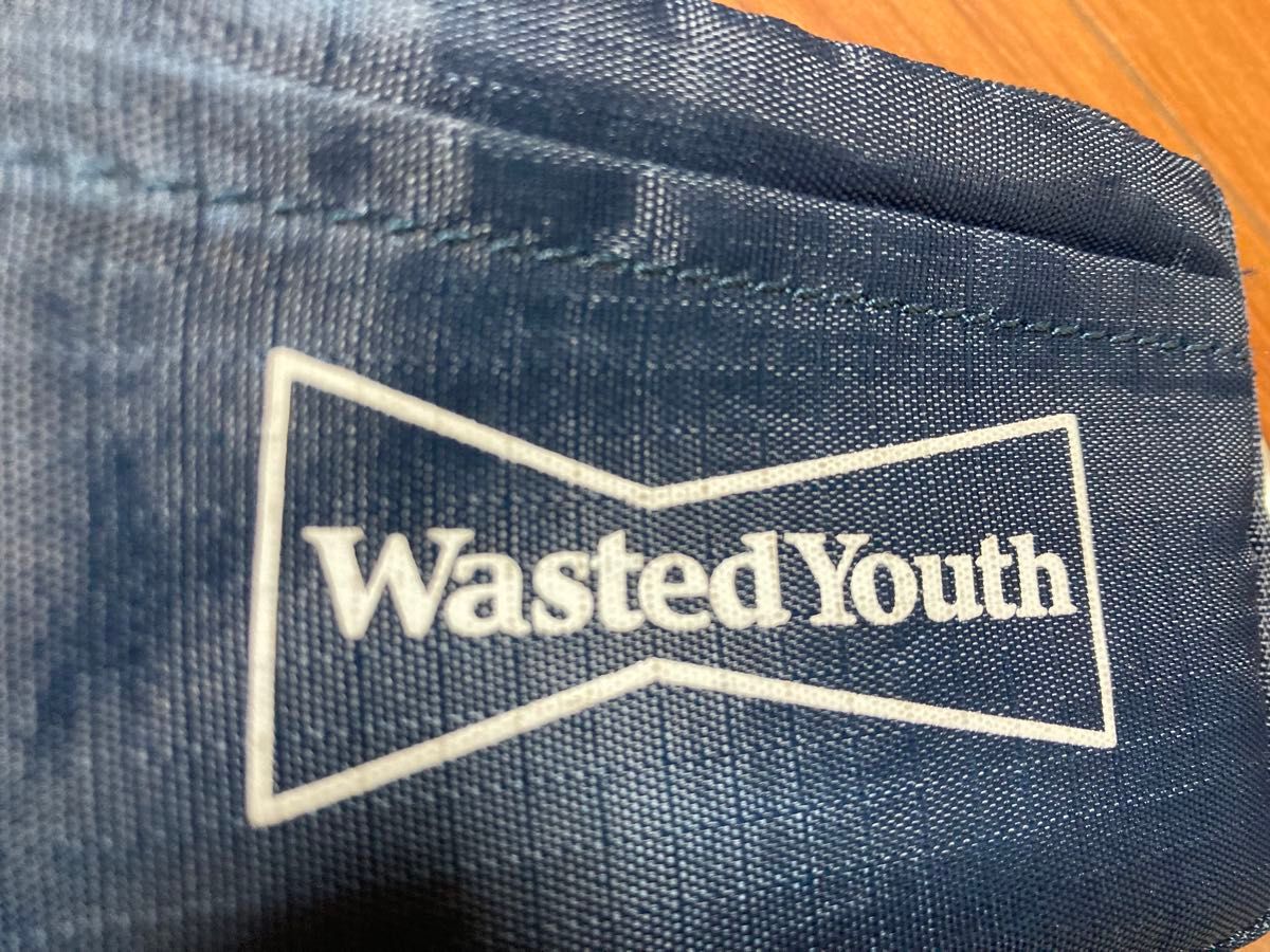wasted youth カードケース ネイビー