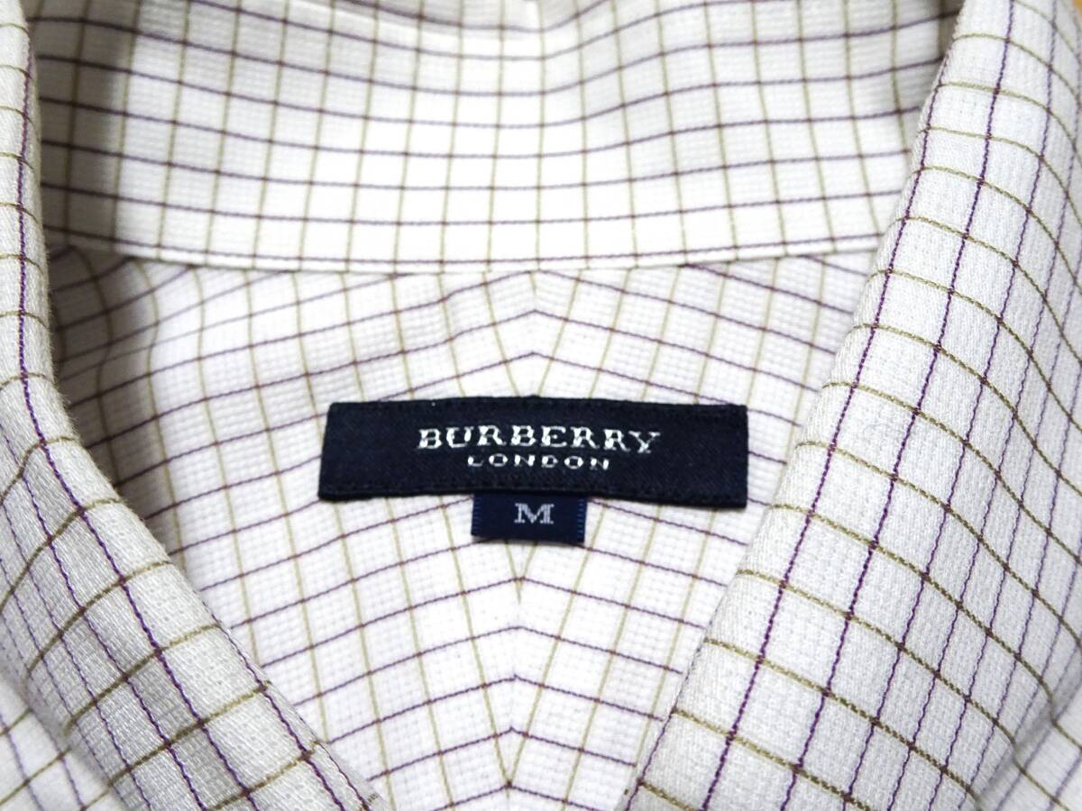 # Burberry # London # short sleeves # check # shirt #NL333