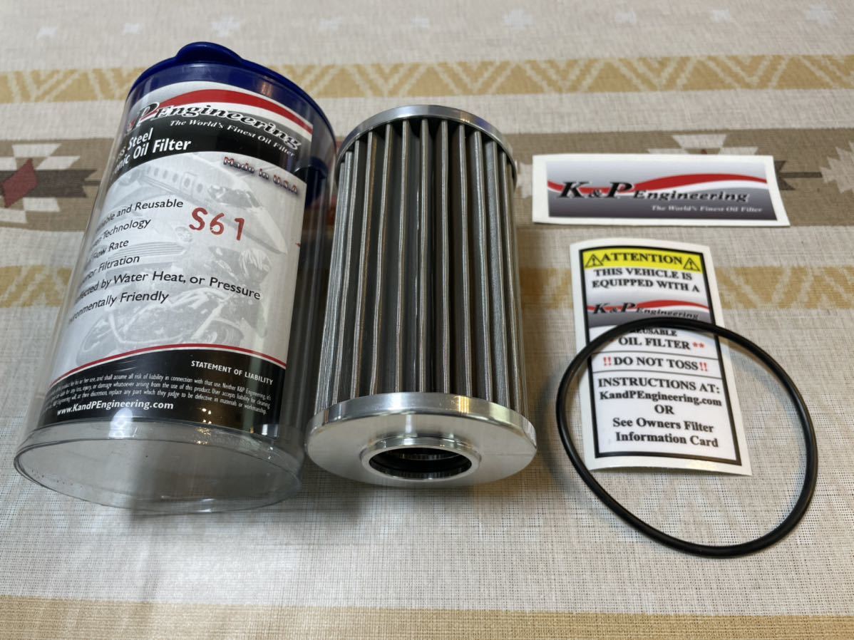 ### S61 K&P engineer ring height performance oil filter oil element Lexus RCF ISF GSF LX570 LC500 URL10 USE20 URZ100 URJ202