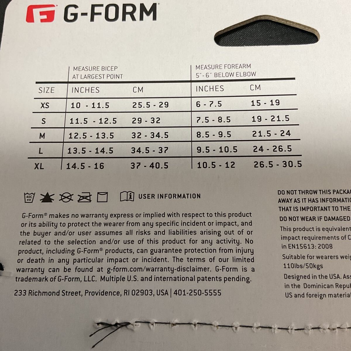 G-FORM ジーフォーム PRO-X2 エルボーパッド MTB バイクプロテクター 肘 ひじ エルボーガード 大人用 1ペア Mサイズの画像3