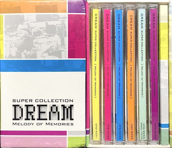 「邦楽 1980~1990年代 SUPER COLLECTION DREAM MELODY OF MEMORIES CD６枚組 全９６曲収録」外箱付きの画像6