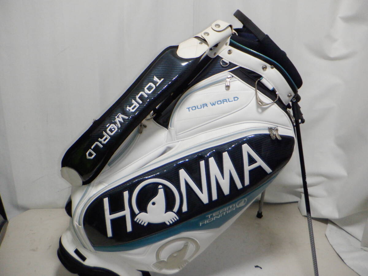 HONMA ホンマ TOUR WORAL 9.5型★中古★アスリートプロモデル スタンド (WHxBLUExNV)の画像3