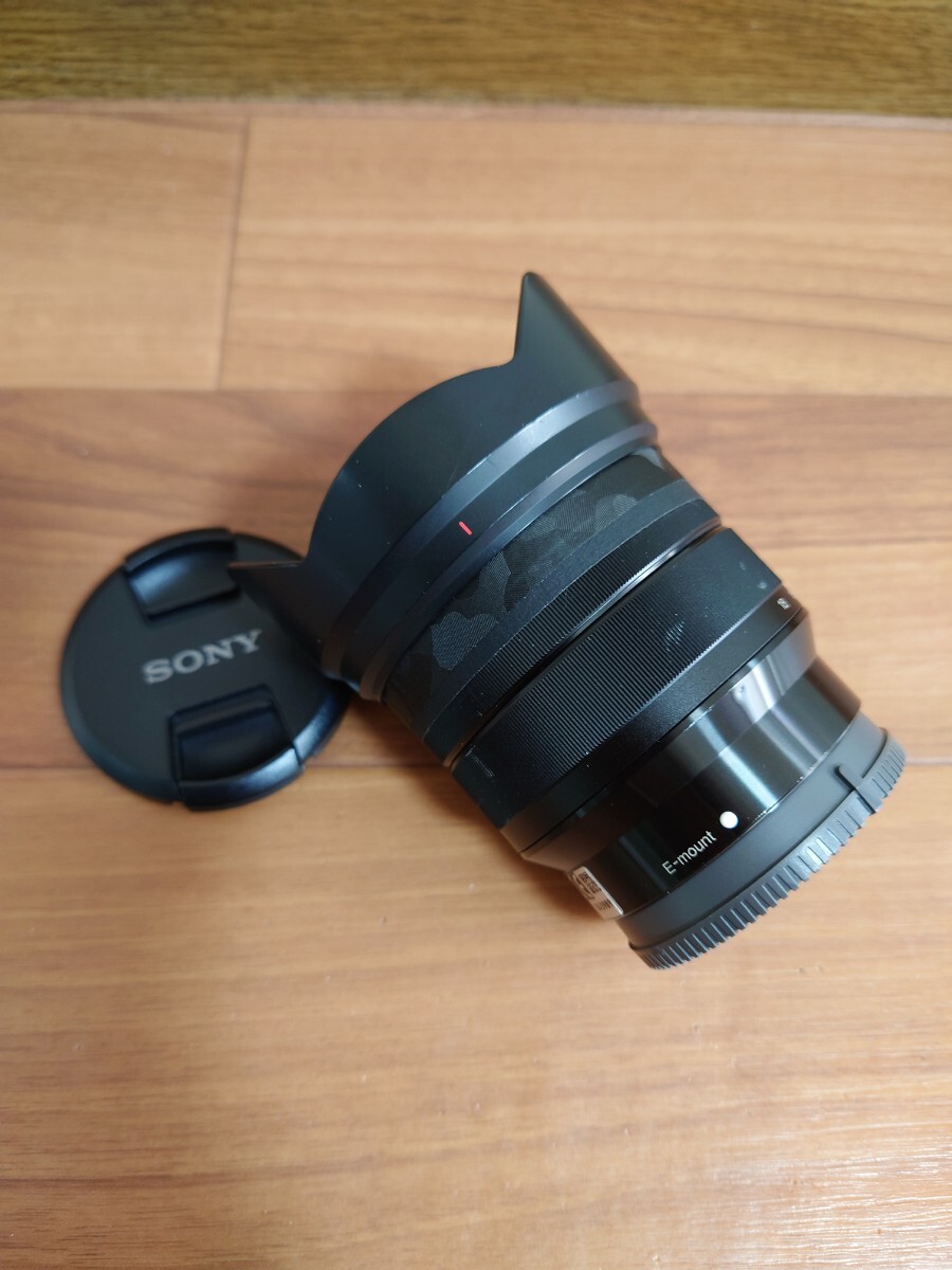 中古　SONY E10-18mm f4 OSS　超広角レンズ　差し支えない小難アリ_画像5